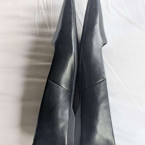 Vagabond Hermine Leather Pointed Toe Ballet Flat - Picture 4 of 8